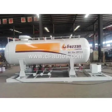 10000Liters 5tons Liquid Petroleum Gas Skid Station